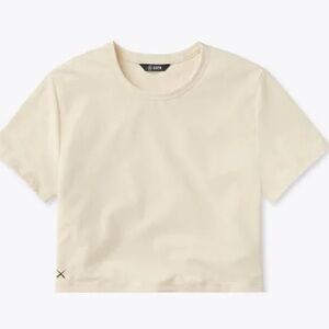 Cuts Almost Friday Tan Crop Top Size XS